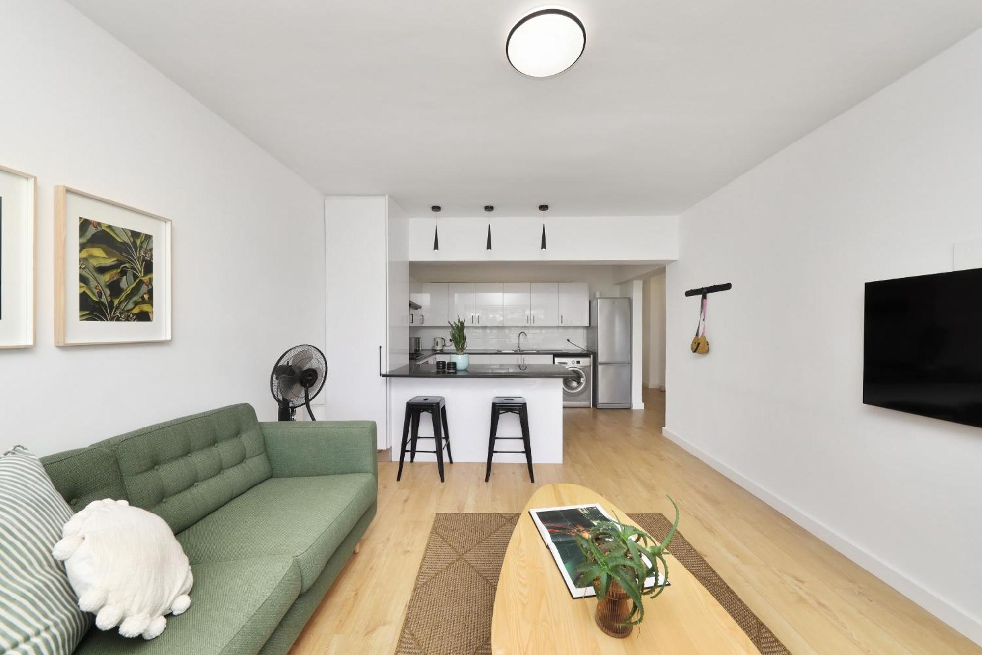 Mouille Point Apartments Kapstaden Rum bild