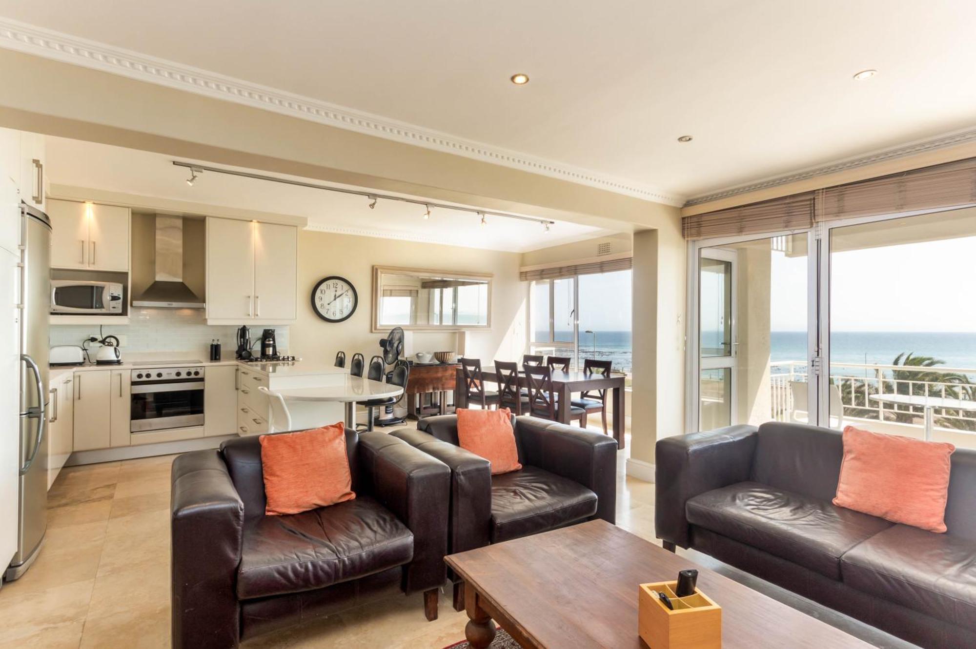 Mouille Point Apartments Kapstaden Rum bild