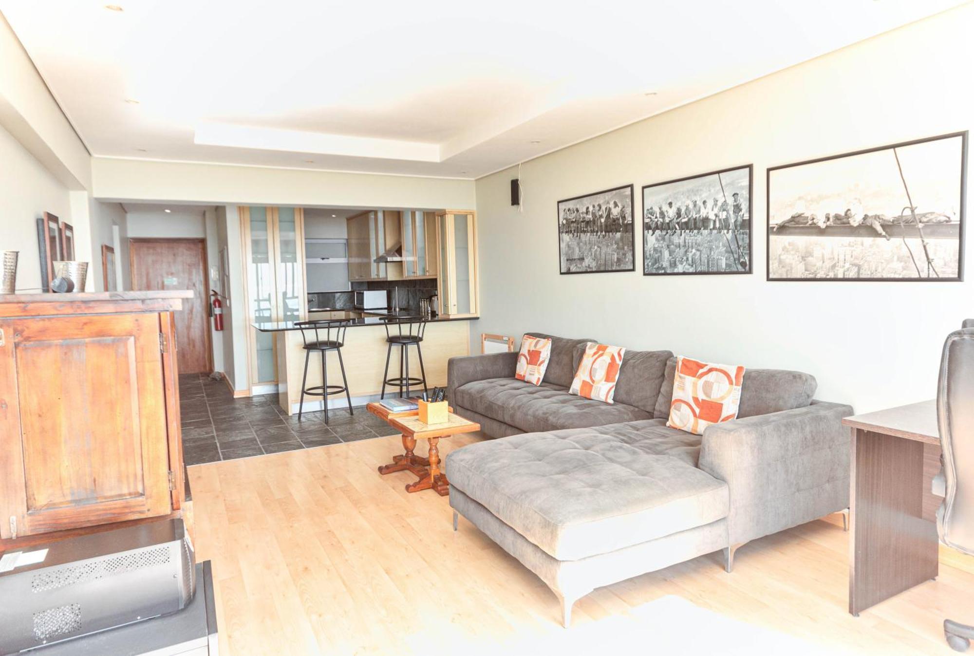 Mouille Point Apartments Kapstaden Rum bild